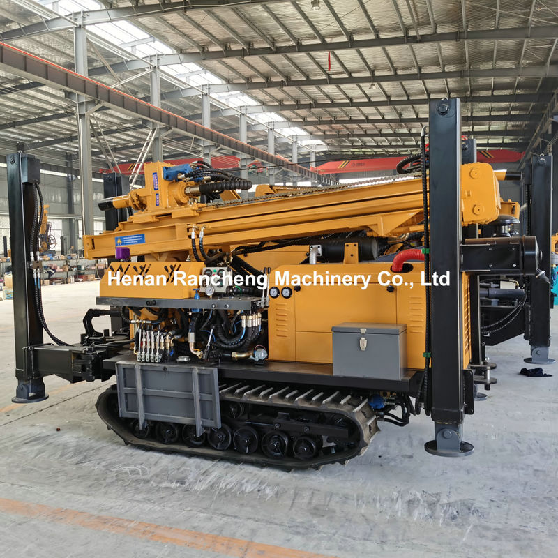 180 متر صخرة عميقة RCF180C الزحف المتحرك متعدد الوظائف البئر المائي حفر الجهاز في المخزون