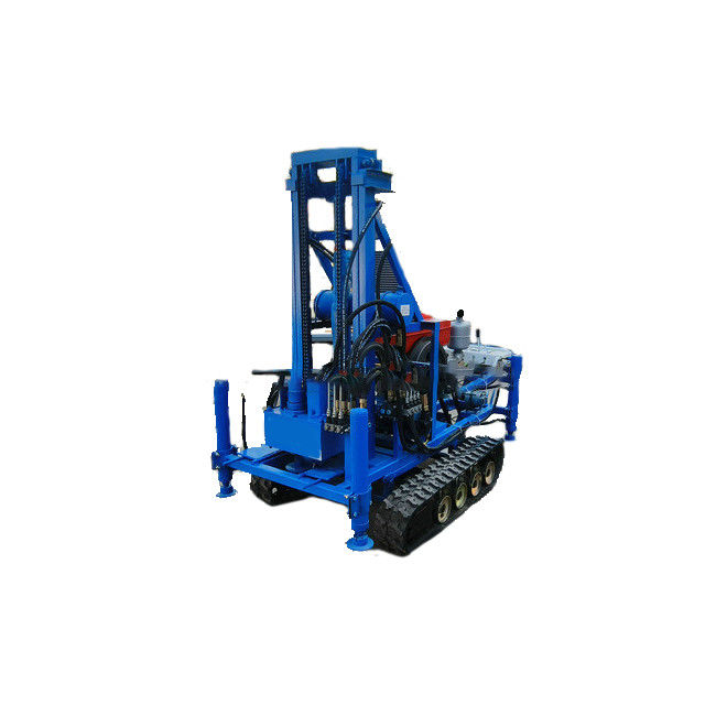آلة حفر الآبار المتنقلة للماء 22HP محرك الديزل 150m عمق