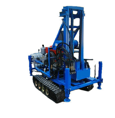 22HP / 16.2KW أجهزة الحفر المحمولة للماء 150m عمق 50mm الحفر