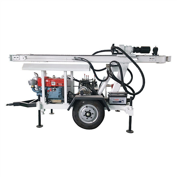 RC120W آلة حفر الآبار المائية الصغيرة مناسبة لحفر المطرقة والحفر الدوار