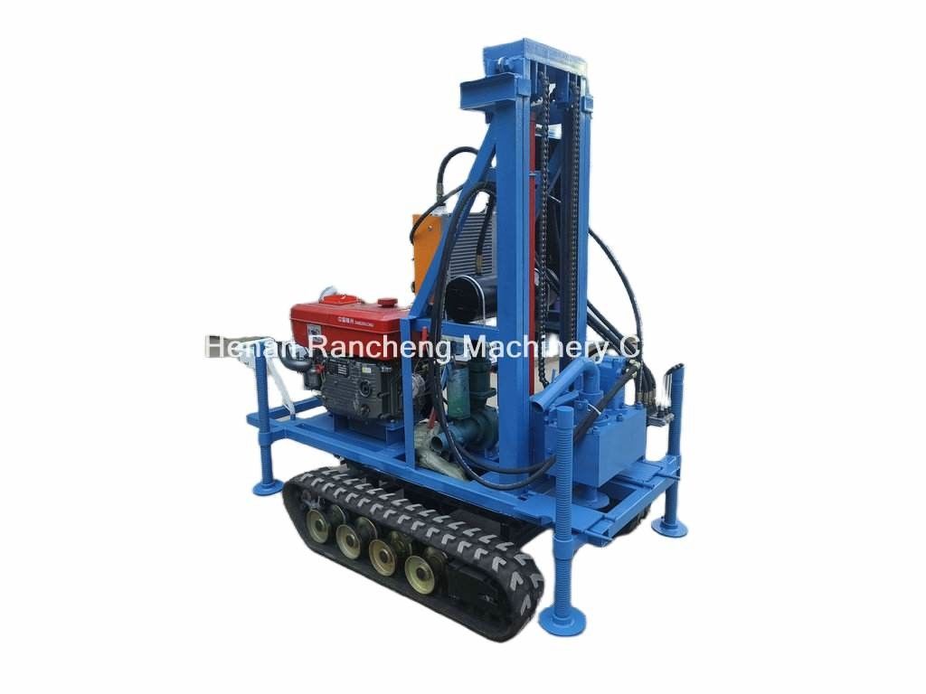 عمق عالية الأداء 160m حفرة ماء محمولة خفيفة الوزن مع محرك 35HP