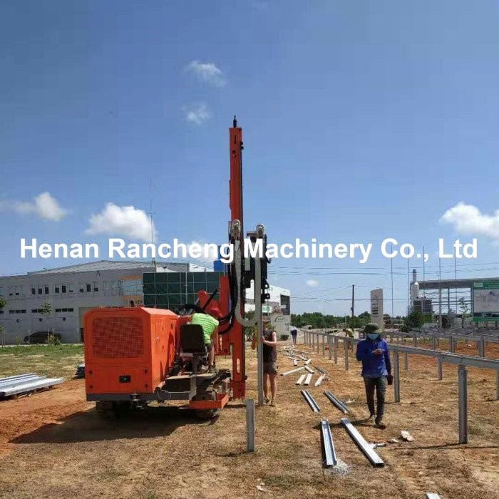 حفر هيدروليكي ريغ اقتباس RC260Y نموذج كل من الحفر الدوار والحفر الرامي رأس حفر لحد أقصى 6m حفر الأنابيب
