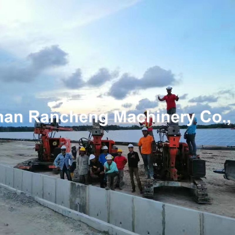 حفر هيدروليكي ريغ اقتباس RC260Y نموذج كل من الحفر الدوار والحفر الرامي رأس حفر لحد أقصى 6m حفر الأنابيب