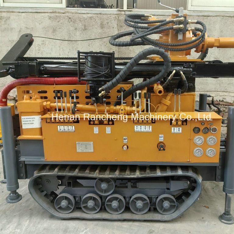 150m عمق المائية المائية حفر الآلة 90-300mm قطر مع 12T قوة الرفع