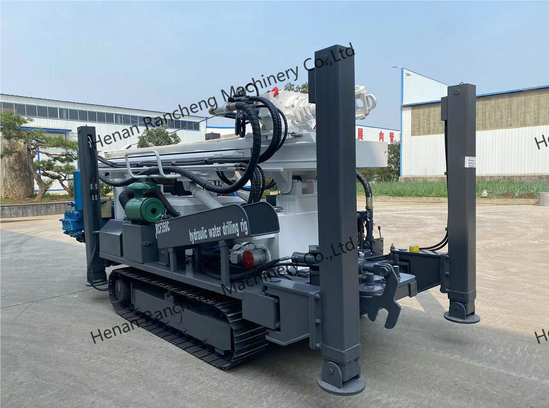 آلة حفر الآبار المائية بعمق 1000 متر 105mm - 800mm Dia 179KW