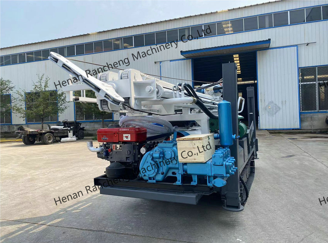 آلة حفر الآبار المائية بعمق 1000 متر 105mm - 800mm Dia 179KW