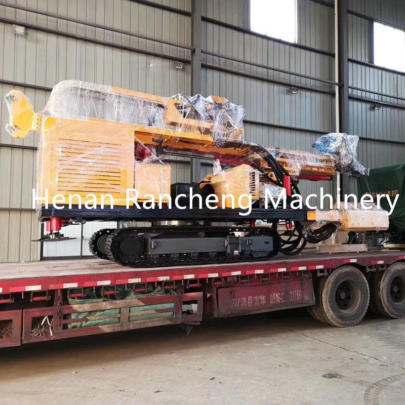 RCJ150RC المهندس الهيدروليكي حفر الجهاز 150m عمق الحفر نوع الزحف آلة الحفر RC الهيدروليكية