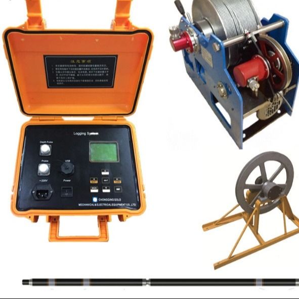 300 متر RCQ-2D معدات حفر الحفر مع JMZD-2D الجانبية كثافة غاما المسبار