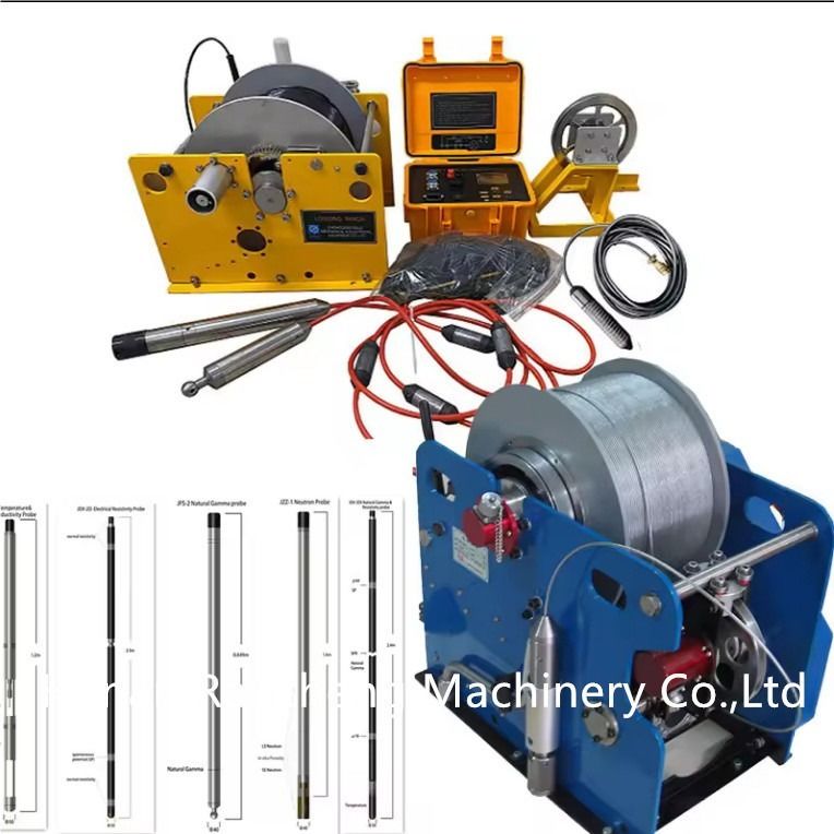 300 متر RCQ-2D معدات حفر الحفر مع JMZD-2D الجانبية كثافة غاما المسبار