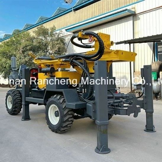 RCF220W عجلة نوع حفر حفر ل 35m / min و 17-31m Sup3 / min استهلاك الهواء