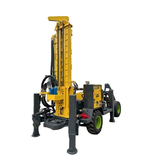 RCF220W عجلة نوع حفر حفر ل 35m / min و 17-31m Sup3 / min استهلاك الهواء