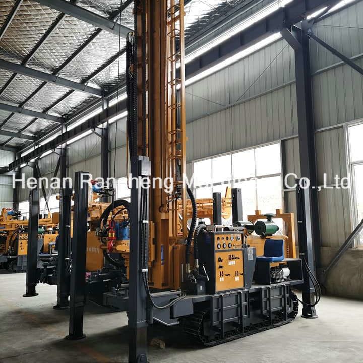 RCF500C الزحف المثبتة الهيدروليكية حفر البئر المائي جهاز حفر الهيدروليكية المحمولة 500m