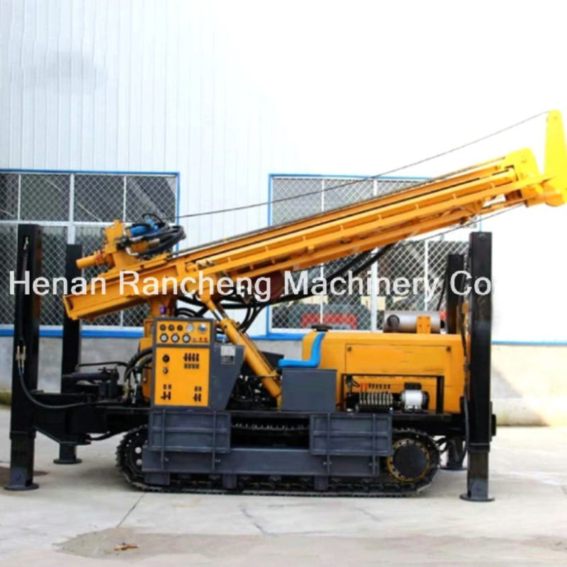 RCF500C الزحف المثبتة الهيدروليكية حفر البئر المائي جهاز حفر الهيدروليكية المحمولة 500m