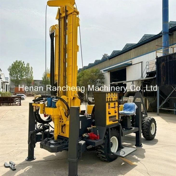 سهلة التحرك RCF220W عجلة نوع حفر حفر للدعم