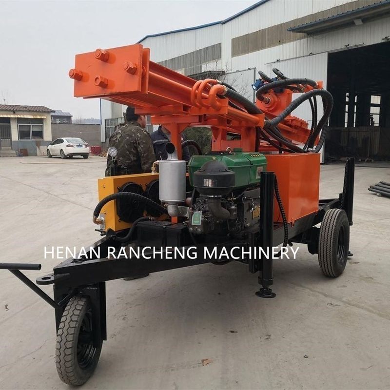 150 متر محمولة حفر حفر البئر المائي محرك الديزل 32HP