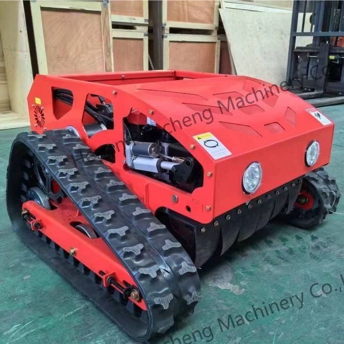نوع الزحام أربع عجلات جهاز التحكم عن بعد الهجينة قص العشب 8HP محرك البنزين
