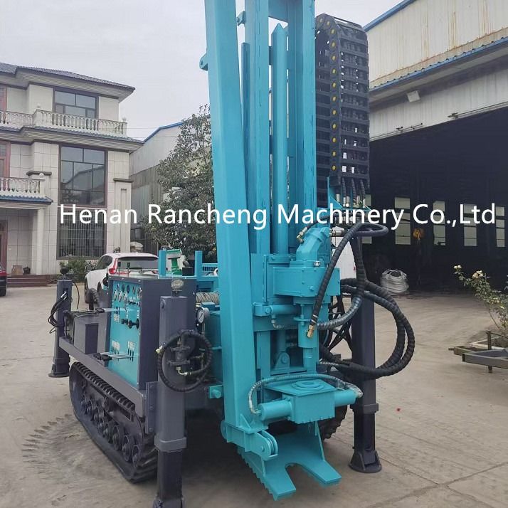 Crawler Mounted Full Hydraulic Core Drilling Rig Underground With 77.3KW Yuchai Engine