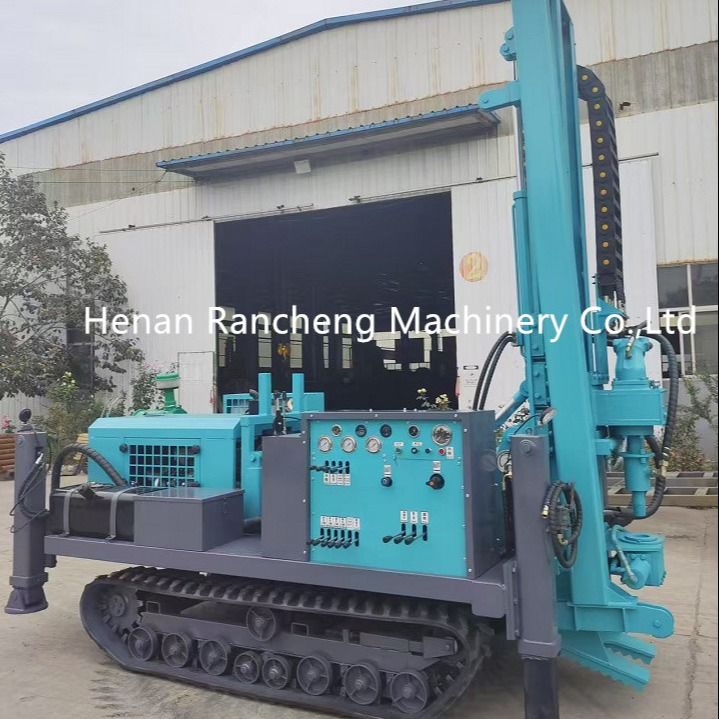 Crawler Mounted Full Hydraulic Core Drilling Rig Underground With 77.3KW Yuchai Engine