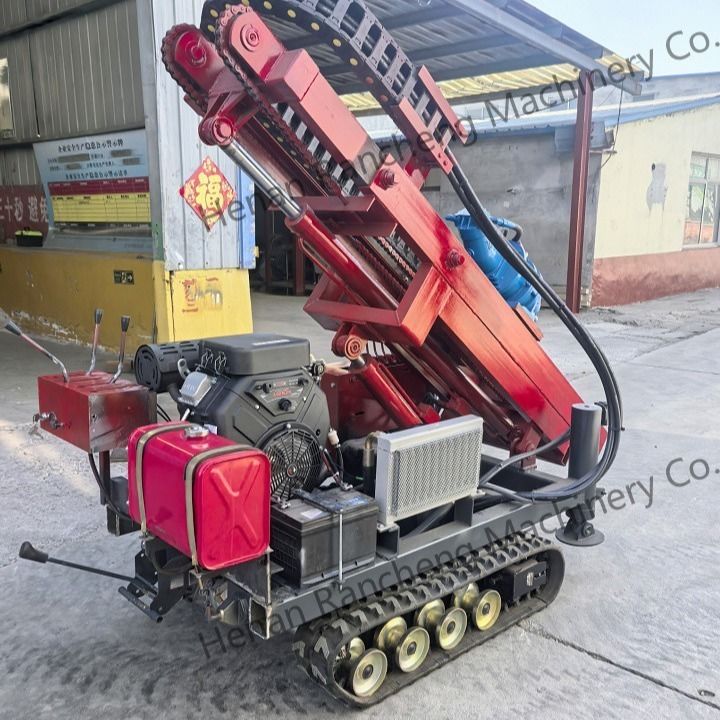 RCKM-30S سائق كومة هيدروليكية صغيرة لتركيب كومة شمسية مع محرك البنزين 28HP