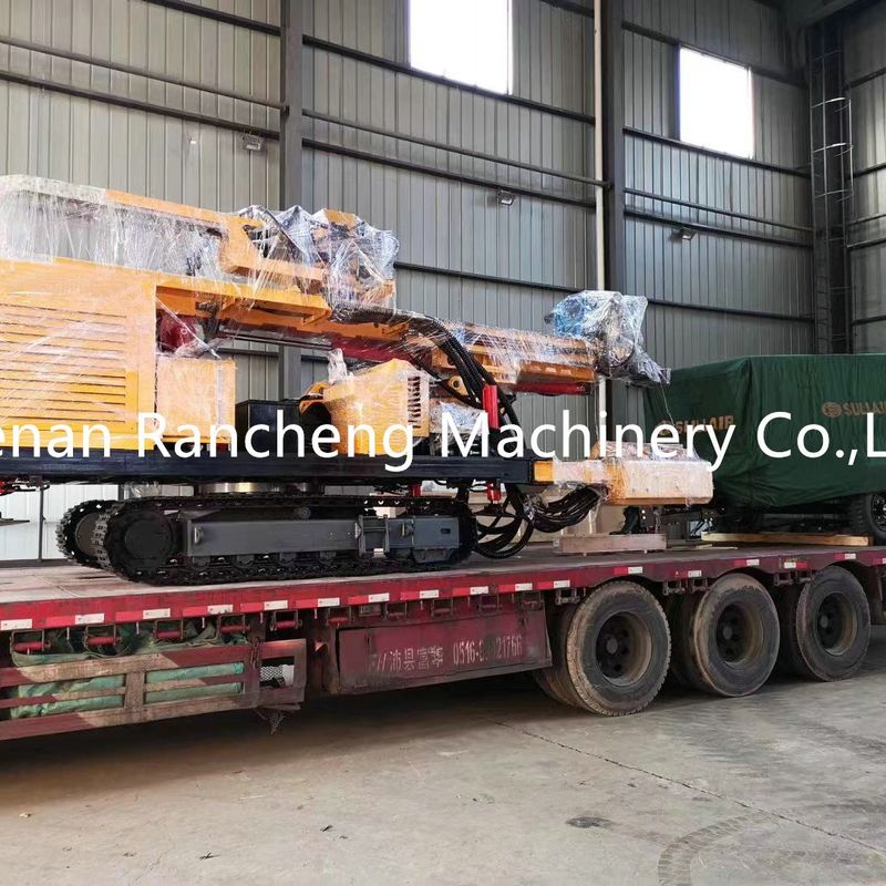 جهاز الحفر RCJ150RC 150m آلة الحفر الهيدروليكية RC 8000N.M عزم الدوران الخارجي القصوى