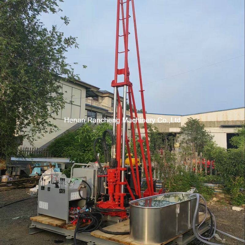 100-240RPM الدرجة القياسية للدراجة السرعة الدوارة محرك حفر النواة الصغيرة 96L / Min النظام الهيدروليكي التدفق القياسية