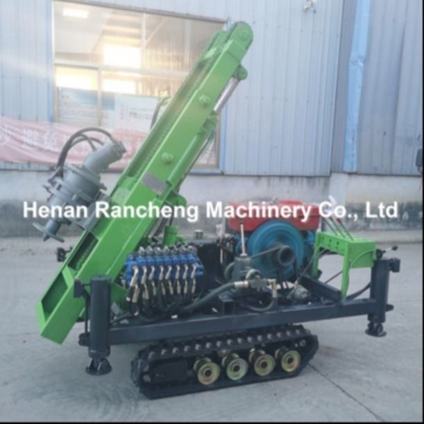 RCKM-30s سائق كومة هيدروليكية صغيرة مجهزة بمحرك البنزين 28HP لتركيب كومة شمسية فعالة ودقيقة