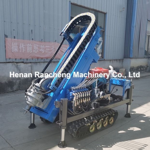 RCKM-30s سائق كومة هيدروليكية صغيرة مجهزة بمحرك البنزين 28HP لتركيب كومة شمسية فعالة ودقيقة