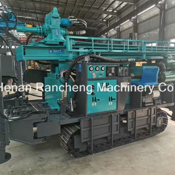 آلة حفر آبار المياه الزاحفة RCF450C، آلة حفر آبار المياه الزاحفة بعمق 450 متر للتعدين، موثوقة وفعالة