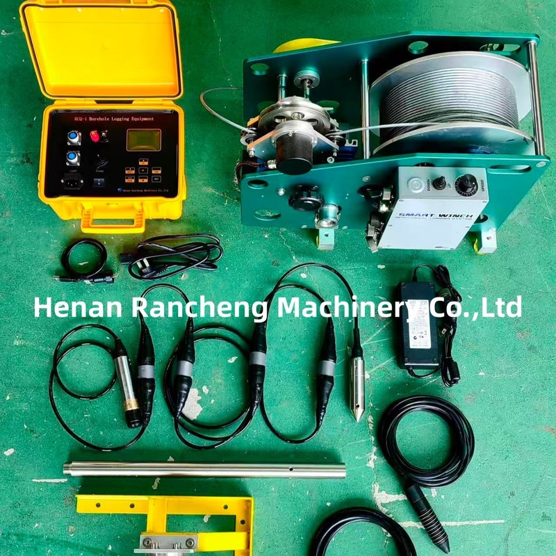 300m معدات جيوفيزيقية حفرة حفرة مياه أداة سجل البئر 1٪ (المقياس) دقة قياس المقاومة الظاهرة