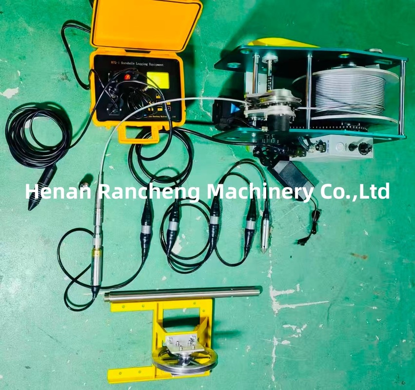 300m معدات جيوفيزيقية حفرة حفرة مياه أداة سجل البئر 1٪ (المقياس) دقة قياس المقاومة الظاهرة