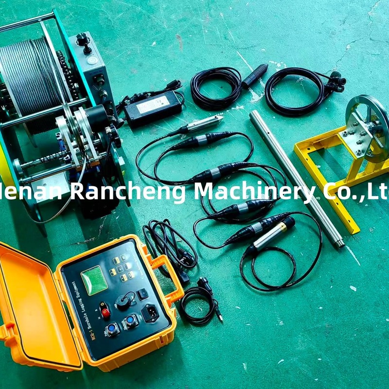 300m معدات جيوفيزيقية حفرة حفرة مياه أداة سجل البئر 1٪ (المقياس) دقة قياس المقاومة الظاهرة