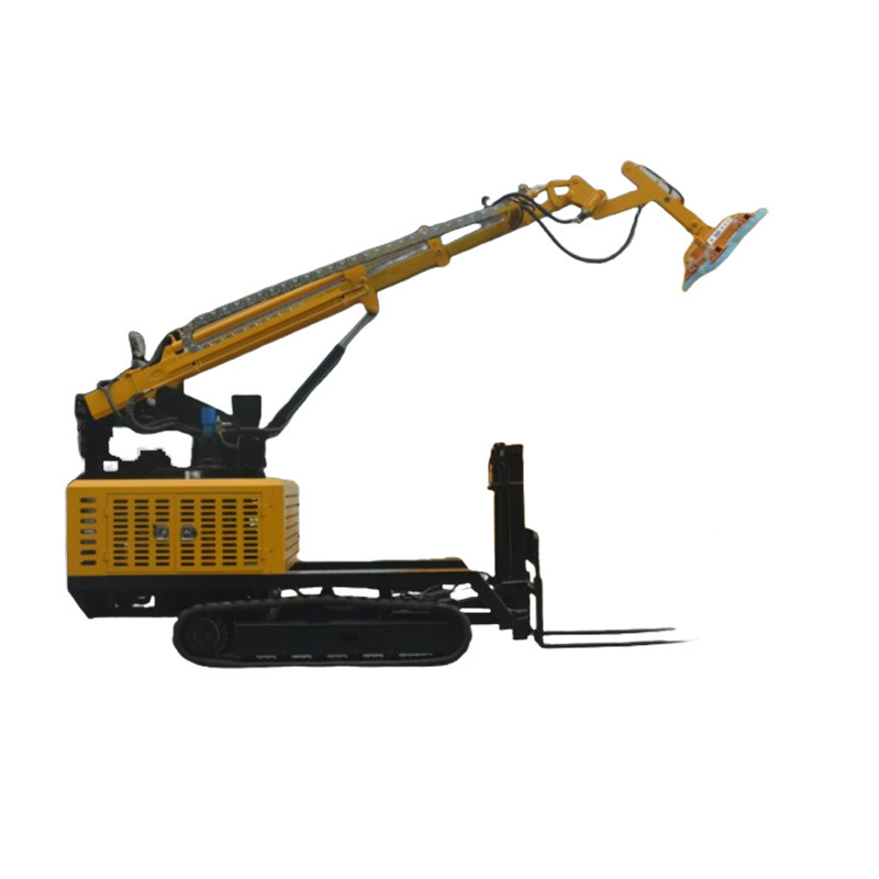 Solar Panel Installation Machine/Equipment To Install Solar Panels Semi-Autonomous Vehicle Helps Lift Solar Panels