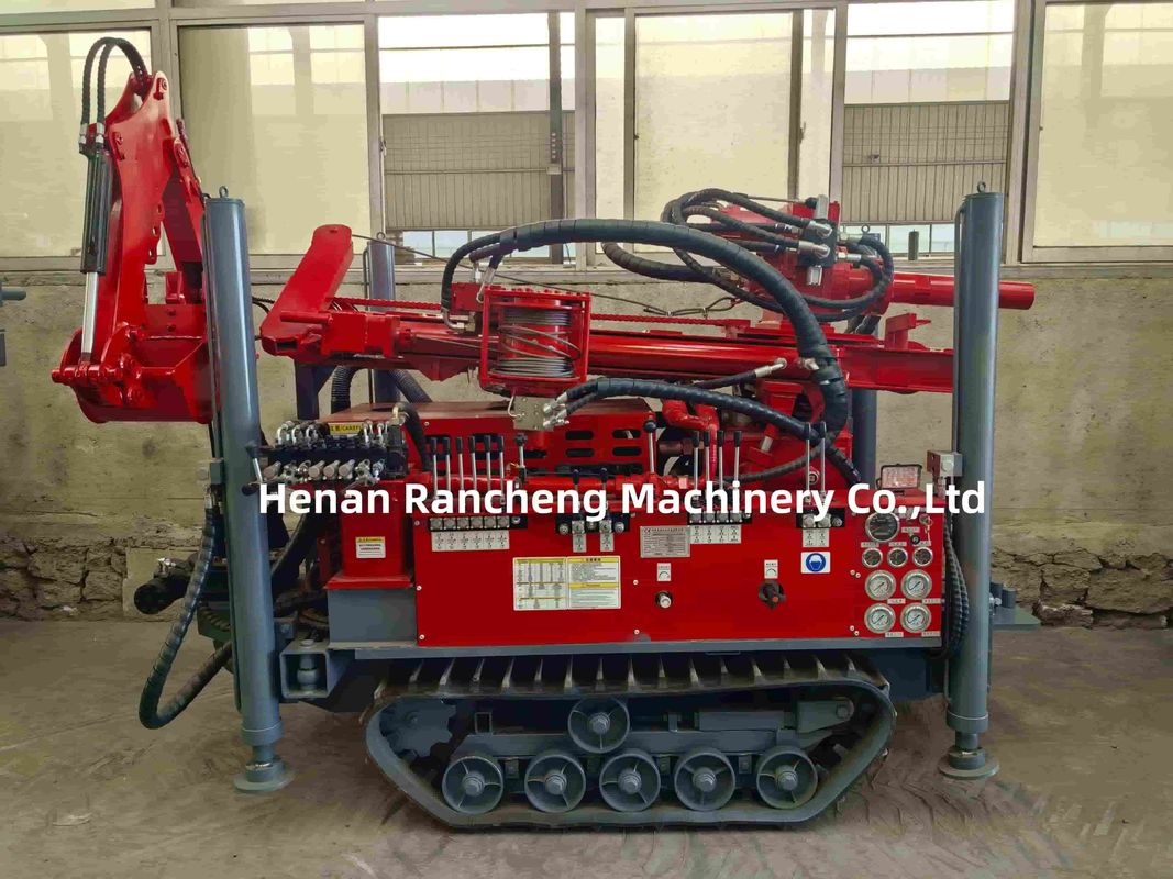 RCF180S آلة حفر الآبار المائية مع ذراع الحفر 0.8t 1.7-2.5Mpa ضغط الهواء