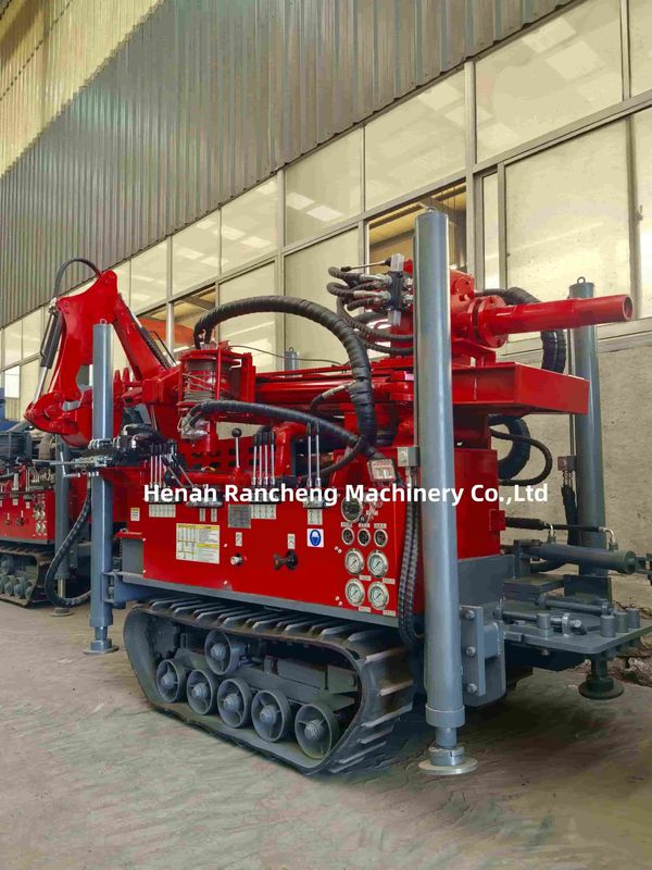 RCF180S آلة حفر الآبار المائية مع ذراع حفارة 0.8t لأنابيب 76mm/89mm