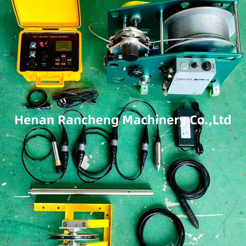 300 متر معدات جيوفيزيائية أداة تسجيل آبار المياه نظام قياس المقاومة الظاهرية
