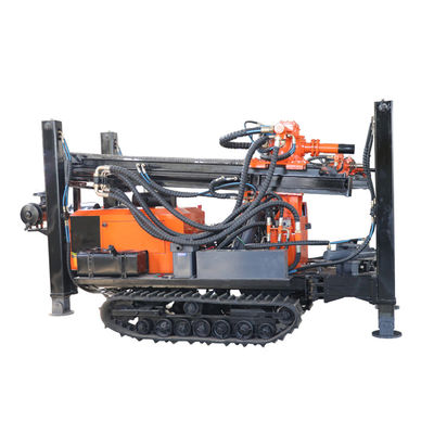 حفارة آبار المياه المثبتة على الزحافات والتي تعمل بالديزل بالكامل بقدرة 55 كيلو واط RCF180C