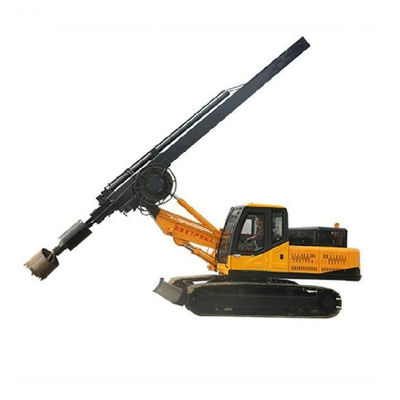 حاوية الحفر الهيدروليكية للأسطوانة الدوارة 15m / 20m العمق 110KW محرك كومينز