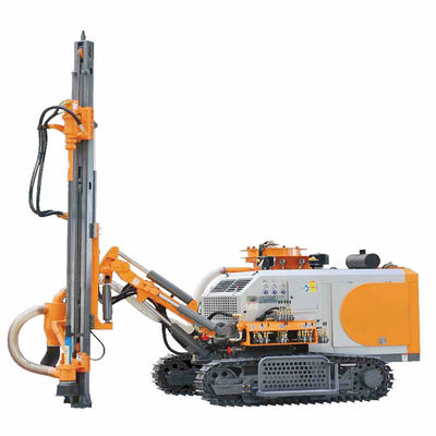 عمق 22m DTH أسفل حفر الحفر 193HP محرك الديزل 80mm - 118mm نطاق الحفر