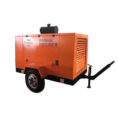 425CFM سعة حفر ضاغط الهواء 10بار ضغط العمل 160HP الطاقة