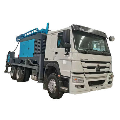 129HP محرك الديزل المائي حفر البئر جهاز حفر 450m عمق الحفر 500mm Dia