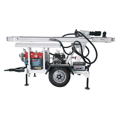 RC120W آلة حفر الآبار المائية الصغيرة مناسبة لحفر المطرقة والحفر الدوار