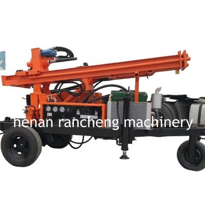150 متر عمق عجلة مثبتة على الماء حفر الآلة مع 32HP