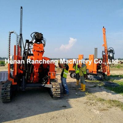 20 - 100m عمق الزحام هيدروليكي محرك كومة الطاقة الشمسية مع 7000N.M عزم