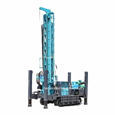 الحد الأقصى عمق 300m قطر 350mm الزحام تركيب الماء حفر البئر آلة حفر