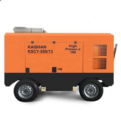 550CFM 13Bar 180HP ضاغط الهواء للخرسانة المطرقة التعدين الصناعية