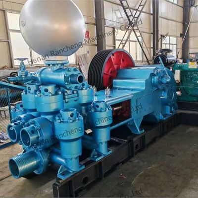 BW1200 مضخة المكبس مزدوجة الأدوار مضخة الطين ذات سرعة نقل مزدوجة