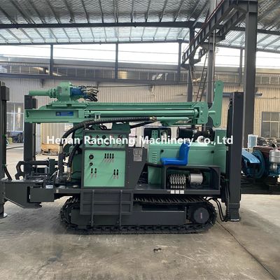 800m 154KW كومينز هيدروليك كراولر حفر حفر آلة للتنقيب عن الصخور