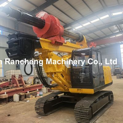 RCQ515M ميني كومة حفر جهاز حفر عمق 15m هيدروليكية صغيرة آلة حفر الدوار