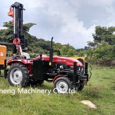 جرار محرك الديزل يعمل بمحرك حفر عميق 200 متر للآبار المائية