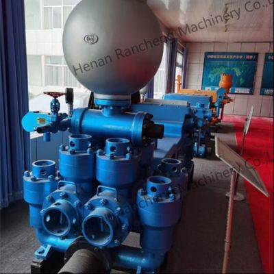 185 كيلوواط قوة 7MPa ضغط أقصى مضخة الطين الحفر ل 1000m مشروعات البئر المياه العميقة 7200kg